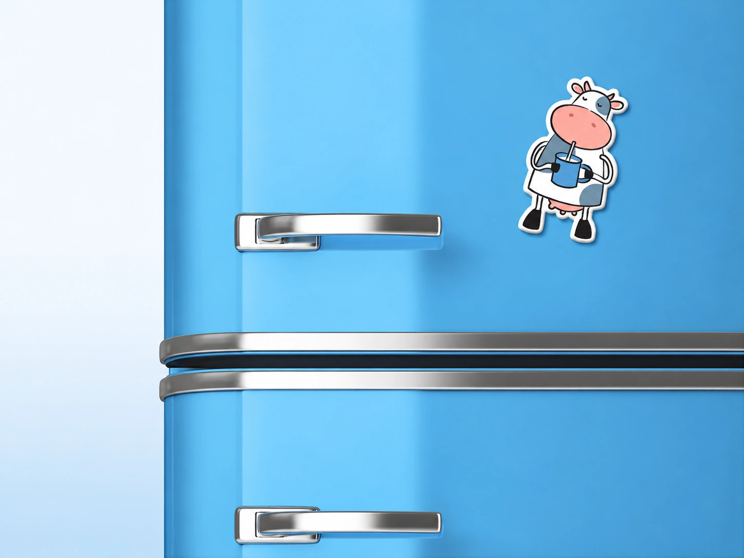 The fridge magnet / A small, friendly presence in the kitchen.